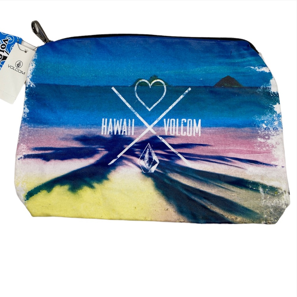 Volcom Hawaii Island Fever Zipper Pouch